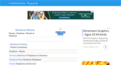 Desktop Screenshot of hondurastelephones.com