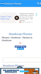 Mobile Screenshot of hondurastelephones.com